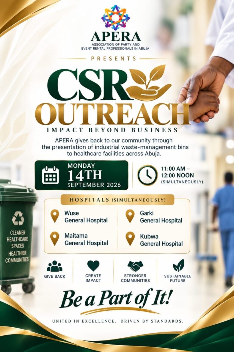 APERA CSR Outreach poster