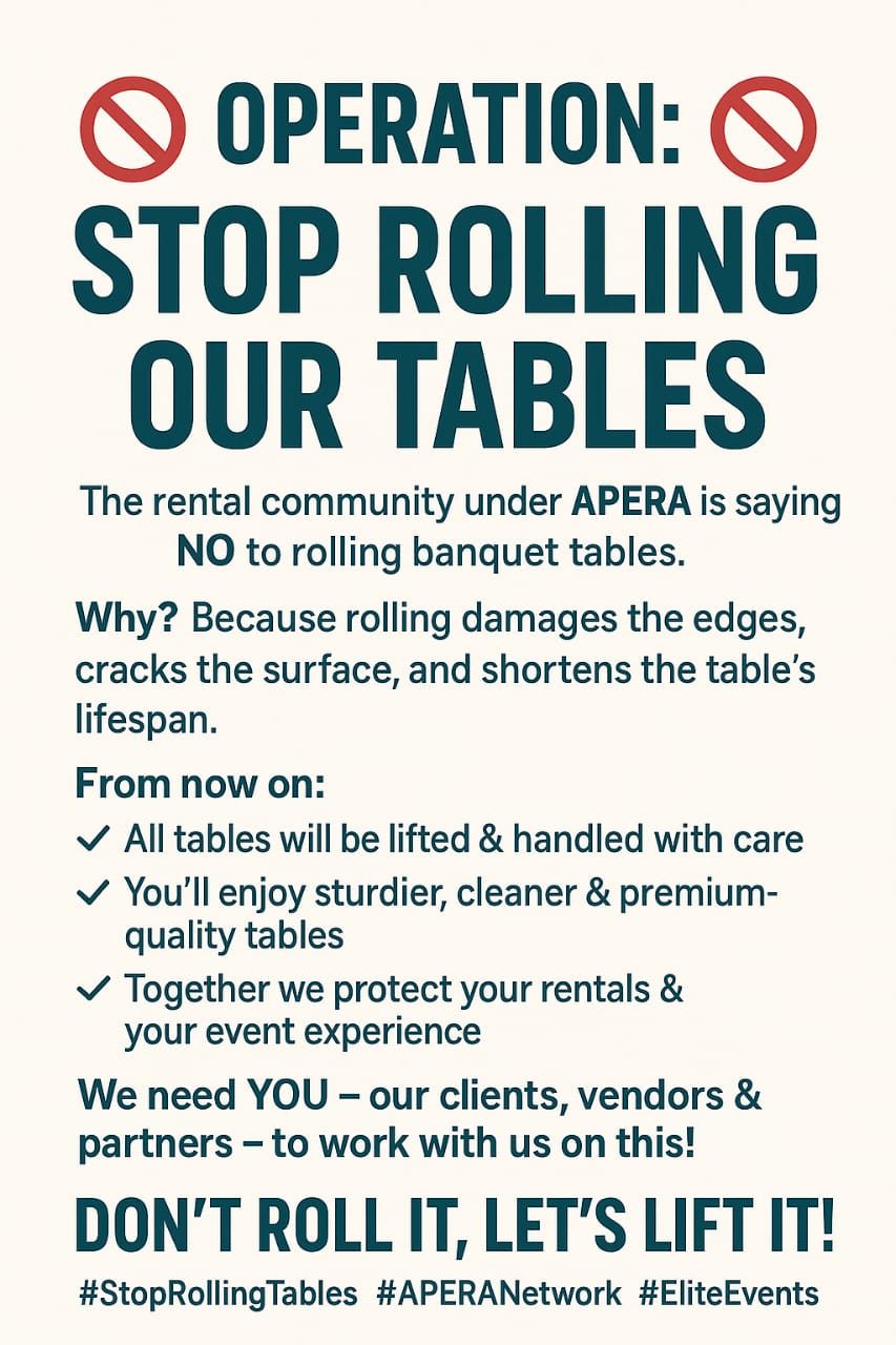 Operation: Stop Rolling Our Tables poster